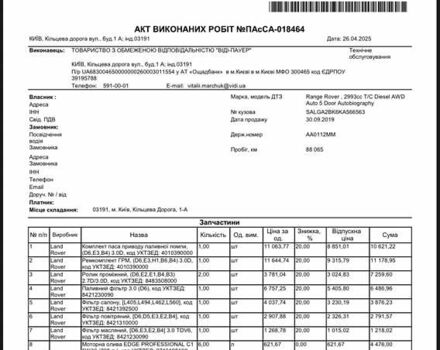 Черный Ленд Ровер Рендж Ровер, объемом двигателя 2.99 л и пробегом 88 тыс. км за 76900 $, фото 97 на Automoto.ua