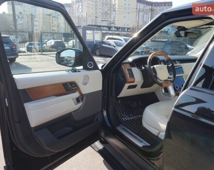 Черный Ленд Ровер Рендж Ровер, объемом двигателя 4.37 л и пробегом 127 тыс. км за 69999 $, фото 18 на Automoto.ua