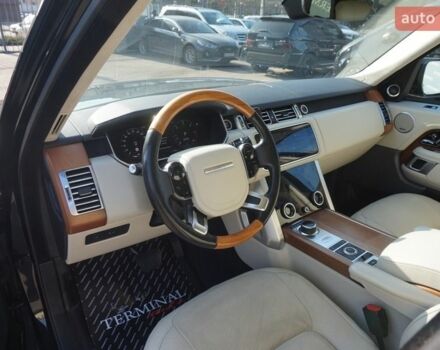 Черный Ленд Ровер Рендж Ровер, объемом двигателя 4.37 л и пробегом 127 тыс. км за 69999 $, фото 43 на Automoto.ua