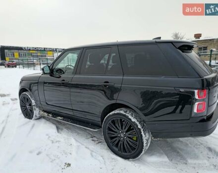 Черный Ленд Ровер Рендж Ровер, объемом двигателя 3 л и пробегом 113 тыс. км за 66000 $, фото 11 на Automoto.ua