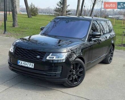 Черный Ленд Ровер Рендж Ровер, объемом двигателя 4.37 л и пробегом 119 тыс. км за 61900 $, фото 5 на Automoto.ua