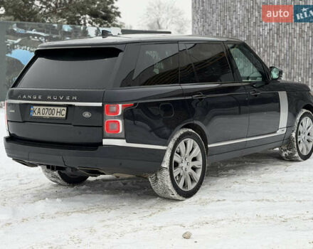 Черный Ленд Ровер Рендж Ровер, объемом двигателя 5 л и пробегом 163 тыс. км за 57000 $, фото 16 на Automoto.ua