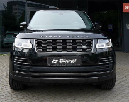 Черный Ленд Ровер Рендж Ровер, объемом двигателя 4.37 л и пробегом 128 тыс. км за 79500 $, фото 7 на Automoto.ua