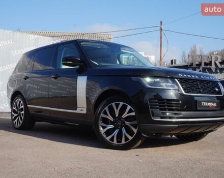 Черный Ленд Ровер Рендж Ровер, объемом двигателя 4.37 л и пробегом 127 тыс. км за 69999 $, фото 69 на Automoto.ua
