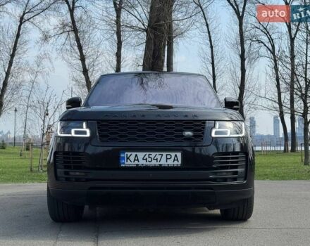 Черный Ленд Ровер Рендж Ровер, объемом двигателя 4.37 л и пробегом 119 тыс. км за 61900 $, фото 6 на Automoto.ua