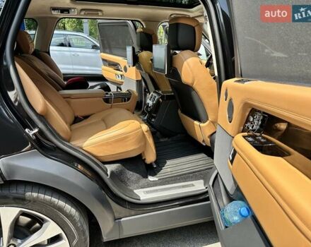 Чорний Ленд Ровер Рендж Ровер, об'ємом двигуна 5 л та пробігом 75 тис. км за 87000 $, фото 5 на Automoto.ua