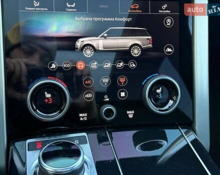 Чорний Ленд Ровер Рендж Ровер, об'ємом двигуна 5 л та пробігом 163 тис. км за 63000 $, фото 44 на Automoto.ua