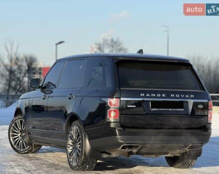 Чорний Ленд Ровер Рендж Ровер, об'ємом двигуна 4.37 л та пробігом 118 тис. км за 72900 $, фото 5 на Automoto.ua