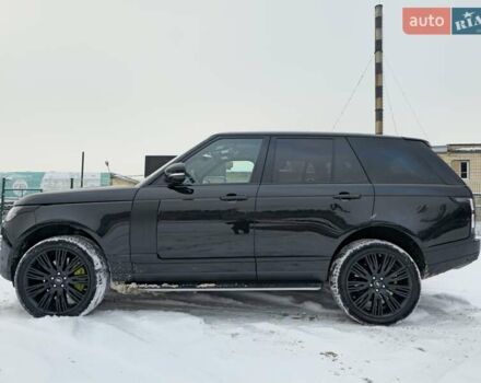Черный Ленд Ровер Рендж Ровер, объемом двигателя 3 л и пробегом 113 тыс. км за 66000 $, фото 9 на Automoto.ua