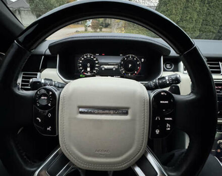 Черный Ленд Ровер Рендж Ровер, объемом двигателя 3 л и пробегом 84 тыс. км за 56000 $, фото 10 на Automoto.ua