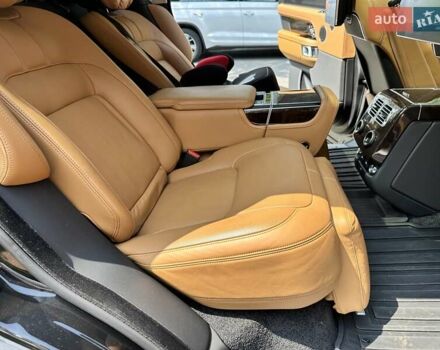 Чорний Ленд Ровер Рендж Ровер, об'ємом двигуна 5 л та пробігом 75 тис. км за 87000 $, фото 4 на Automoto.ua