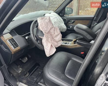 Черный Ленд Ровер Рендж Ровер, объемом двигателя 5 л и пробегом 54 тыс. км за 29999 $, фото 4 на Automoto.ua