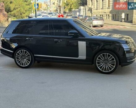 Ленд Ровер Рендж Ровер 2019 у Києві на Automoto.ua Чорний Ленд Ровер Рендж Ровер, об'ємом двигуна 3 л та пробігом 90 тис. км за 71000 $, фото 5 на Automoto.ua