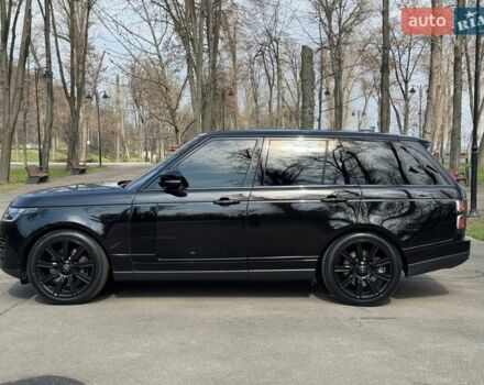 Черный Ленд Ровер Рендж Ровер, объемом двигателя 4.37 л и пробегом 119 тыс. км за 61900 $, фото 10 на Automoto.ua