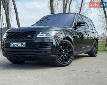 Черный Ленд Ровер Рендж Ровер, объемом двигателя 4.37 л и пробегом 119 тыс. км за 61900 $, фото 4 на Automoto.ua