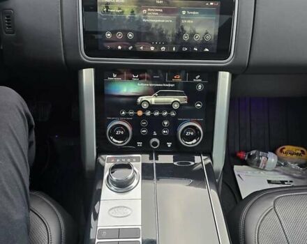 Черный Ленд Ровер Рендж Ровер, объемом двигателя 3 л и пробегом 113 тыс. км за 66000 $, фото 30 на Automoto.ua