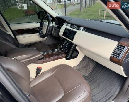 Черный Ленд Ровер Рендж Ровер, объемом двигателя 4.37 л и пробегом 119 тыс. км за 61900 $, фото 47 на Automoto.ua