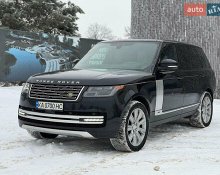 Чорний Ленд Ровер Рендж Ровер, об'ємом двигуна 5 л та пробігом 163 тис. км за 74000 $, фото 5 на Automoto.ua