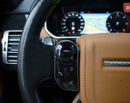 Черный Ленд Ровер Рендж Ровер, объемом двигателя 4.37 л и пробегом 128 тыс. км за 79500 $, фото 33 на Automoto.ua