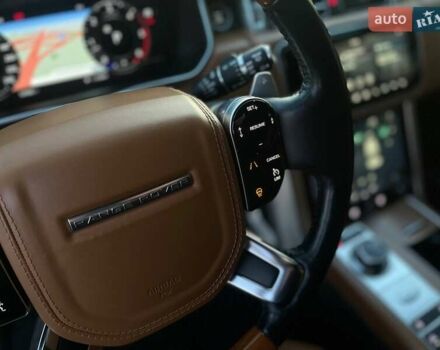 Черный Ленд Ровер Рендж Ровер, объемом двигателя 4.37 л и пробегом 137 тыс. км за 69000 $, фото 12 на Automoto.ua