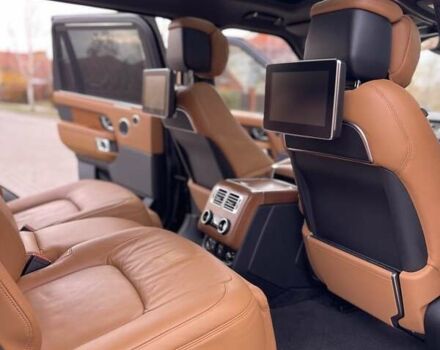 Чорний Ленд Ровер Рендж Ровер, об'ємом двигуна 5 л та пробігом 145 тис. км за 68900 $, фото 25 на Automoto.ua