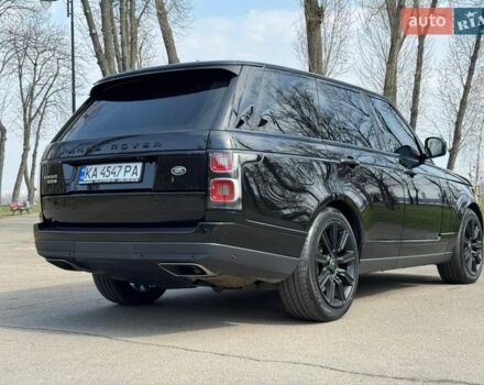 Черный Ленд Ровер Рендж Ровер, объемом двигателя 4.37 л и пробегом 119 тыс. км за 61900 $, фото 18 на Automoto.ua
