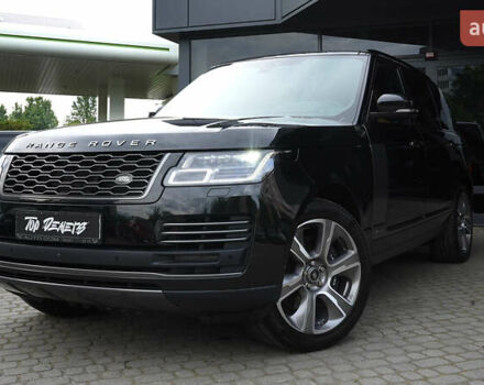 Черный Ленд Ровер Рендж Ровер, объемом двигателя 4.37 л и пробегом 128 тыс. км за 79500 $, фото 10 на Automoto.ua
