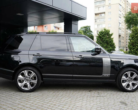 Черный Ленд Ровер Рендж Ровер, объемом двигателя 4.37 л и пробегом 128 тыс. км за 79500 $, фото 1 на Automoto.ua
