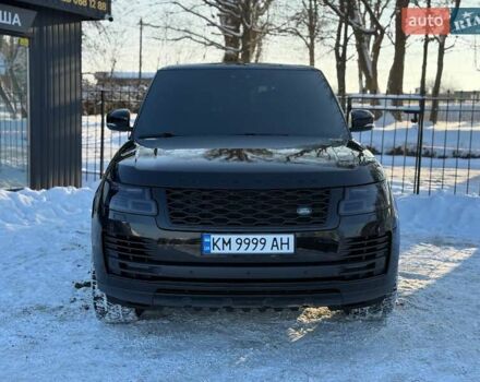 Черный Ленд Ровер Рендж Ровер, объемом двигателя 5 л и пробегом 163 тыс. км за 59000 $, фото 6 на Automoto.ua