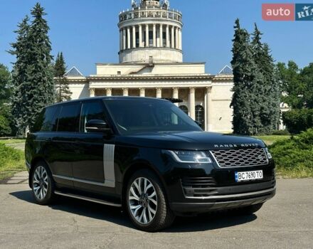 Черный Ленд Ровер Рендж Ровер, объемом двигателя 2.99 л и пробегом 77 тыс. км за 65999 $, фото 2 на Automoto.ua