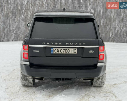 Черный Ленд Ровер Рендж Ровер, объемом двигателя 5 л и пробегом 163 тыс. км за 57000 $, фото 19 на Automoto.ua