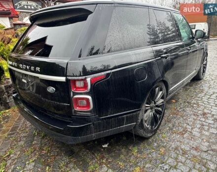 Черный Ленд Ровер Рендж Ровер, объемом двигателя 5 л и пробегом 55 тыс. км за 29999 $, фото 2 на Automoto.ua