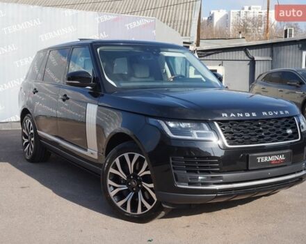 Черный Ленд Ровер Рендж Ровер, объемом двигателя 4.37 л и пробегом 127 тыс. км за 69999 $, фото 70 на Automoto.ua