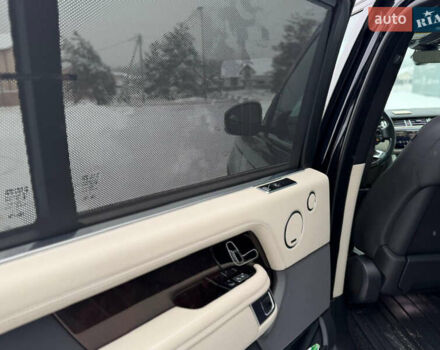 Чорний Ленд Ровер Рендж Ровер, об'ємом двигуна 5 л та пробігом 163 тис. км за 74000 $, фото 14 на Automoto.ua