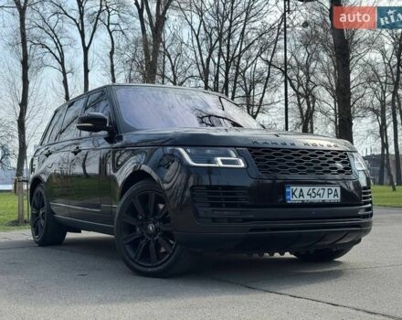 Черный Ленд Ровер Рендж Ровер, объемом двигателя 4.37 л и пробегом 119 тыс. км за 61900 $, фото 1 на Automoto.ua