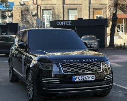 Ленд Ровер Рендж Ровер 2019 у Києві на Automoto.ua Чорний Ленд Ровер Рендж Ровер, об'ємом двигуна 3 л та пробігом 90 тис. км за 71000 $, фото 2 на Automoto.ua