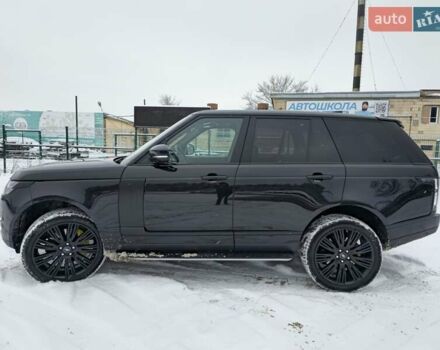 Черный Ленд Ровер Рендж Ровер, объемом двигателя 3 л и пробегом 113 тыс. км за 66000 $, фото 4 на Automoto.ua