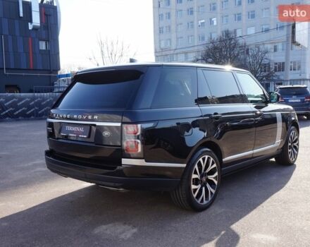 Черный Ленд Ровер Рендж Ровер, объемом двигателя 4.37 л и пробегом 127 тыс. км за 69999 $, фото 5 на Automoto.ua