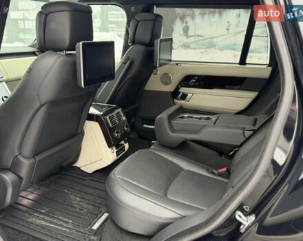 Черный Ленд Ровер Рендж Ровер, объемом двигателя 5 л и пробегом 163 тыс. км за 57000 $, фото 29 на Automoto.ua