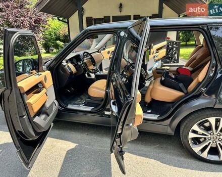 Чорний Ленд Ровер Рендж Ровер, об'ємом двигуна 5 л та пробігом 75 тис. км за 87000 $, фото 18 на Automoto.ua