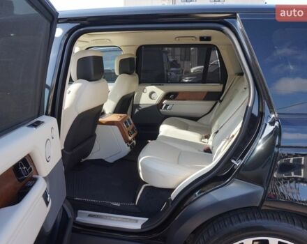 Черный Ленд Ровер Рендж Ровер, объемом двигателя 4.37 л и пробегом 127 тыс. км за 69999 $, фото 27 на Automoto.ua