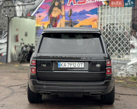 Черный Ленд Ровер Рендж Ровер, объемом двигателя 3 л и пробегом 112 тыс. км за 65000 $, фото 10 на Automoto.ua