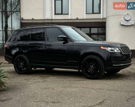 Черный Ленд Ровер Рендж Ровер, объемом двигателя 3 л и пробегом 145 тыс. км за 57000 $, фото 7 на Automoto.ua