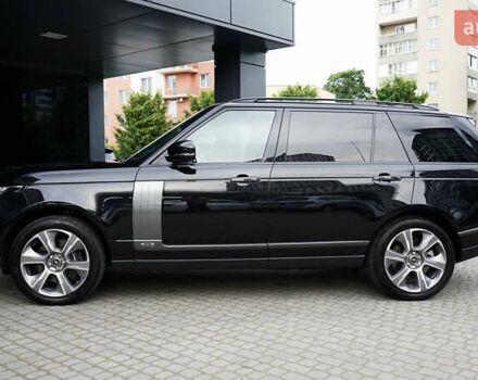 Черный Ленд Ровер Рендж Ровер, объемом двигателя 4.37 л и пробегом 128 тыс. км за 79500 $, фото 11 на Automoto.ua
