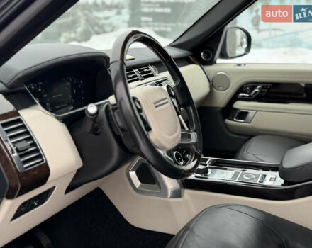 Черный Ленд Ровер Рендж Ровер, объемом двигателя 5 л и пробегом 163 тыс. км за 57000 $, фото 35 на Automoto.ua