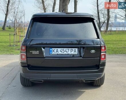 Черный Ленд Ровер Рендж Ровер, объемом двигателя 4.37 л и пробегом 119 тыс. км за 61900 $, фото 17 на Automoto.ua