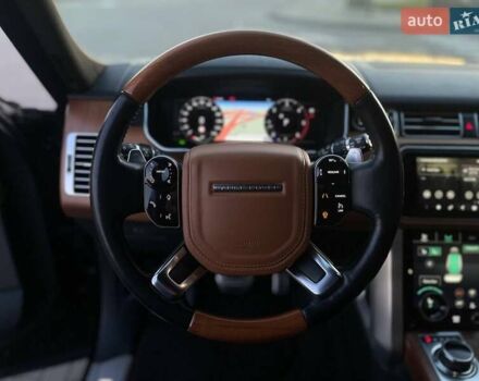 Черный Ленд Ровер Рендж Ровер, объемом двигателя 4.37 л и пробегом 137 тыс. км за 69000 $, фото 10 на Automoto.ua