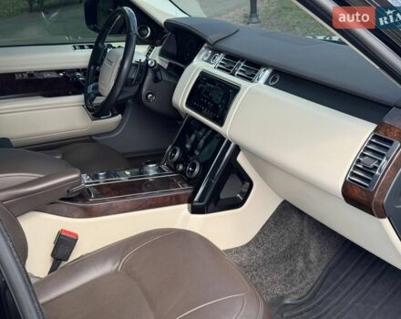 Черный Ленд Ровер Рендж Ровер, объемом двигателя 4.37 л и пробегом 119 тыс. км за 61900 $, фото 46 на Automoto.ua