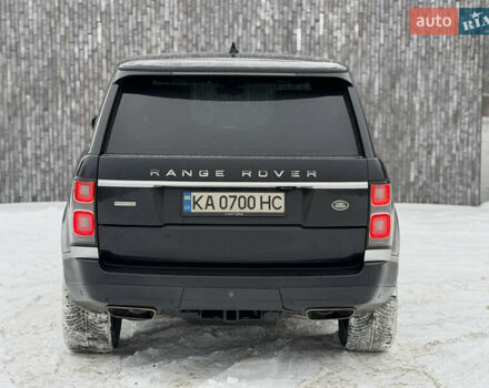 Черный Ленд Ровер Рендж Ровер, объемом двигателя 5 л и пробегом 163 тыс. км за 57000 $, фото 20 на Automoto.ua