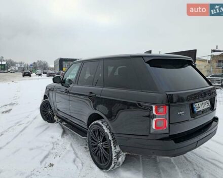 Черный Ленд Ровер Рендж Ровер, объемом двигателя 3 л и пробегом 113 тыс. км за 66000 $, фото 7 на Automoto.ua